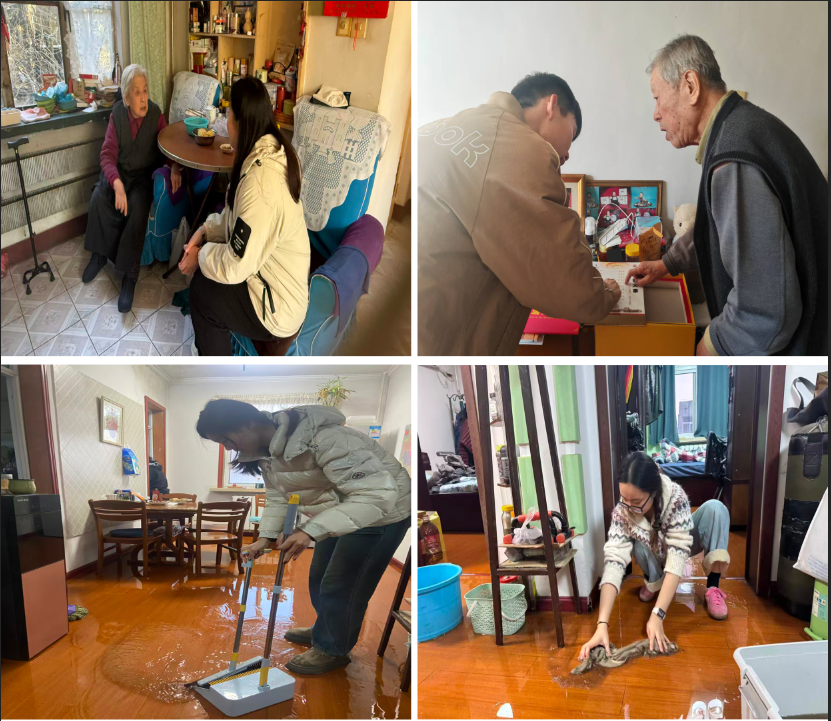 “知恩践行·青春助老” 青年服务团队走进泉新社区